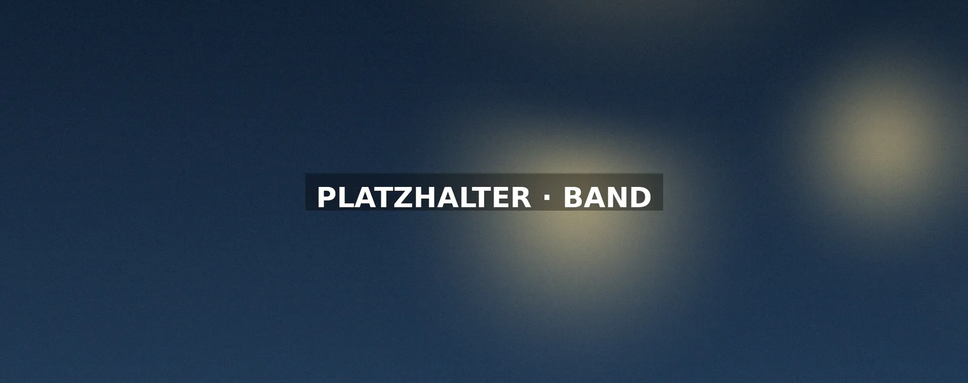 Bandfoto BML — quer, Konzertsituation