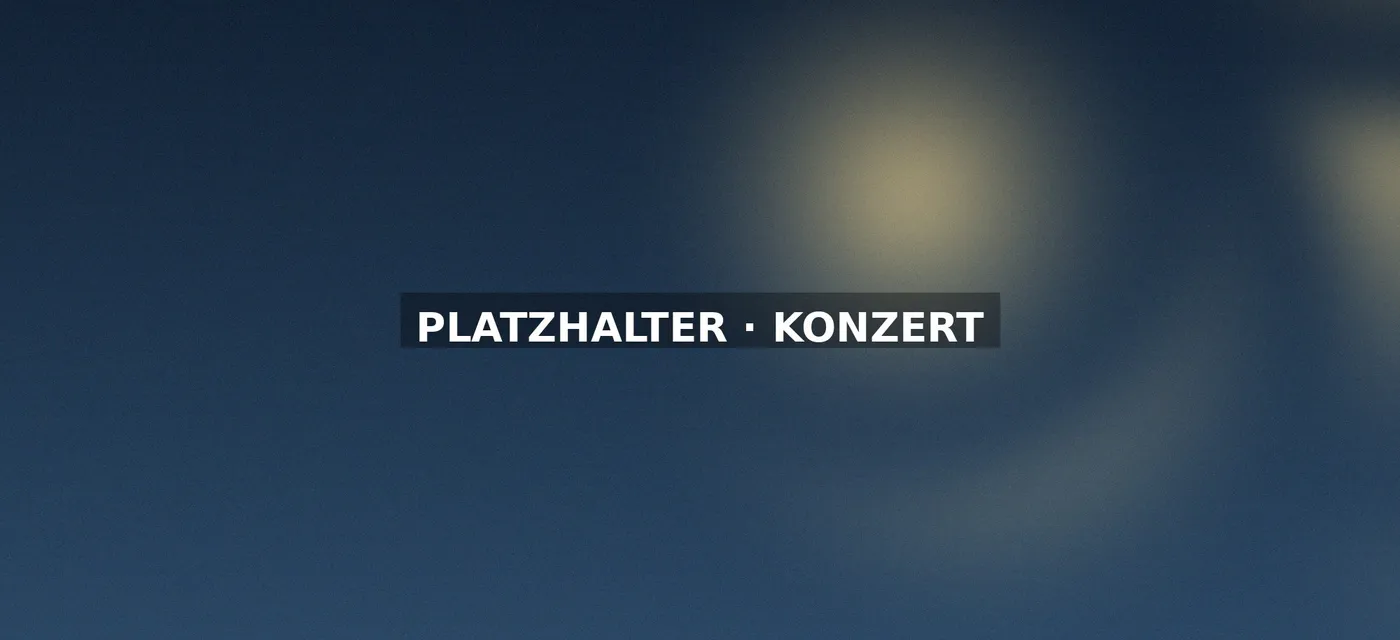 Die Band auf der Bühne im Konzertsaal